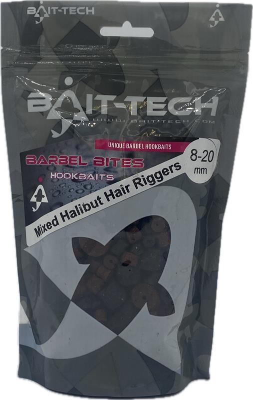 Barbel Bites Mixed Halibut Hair Riggers