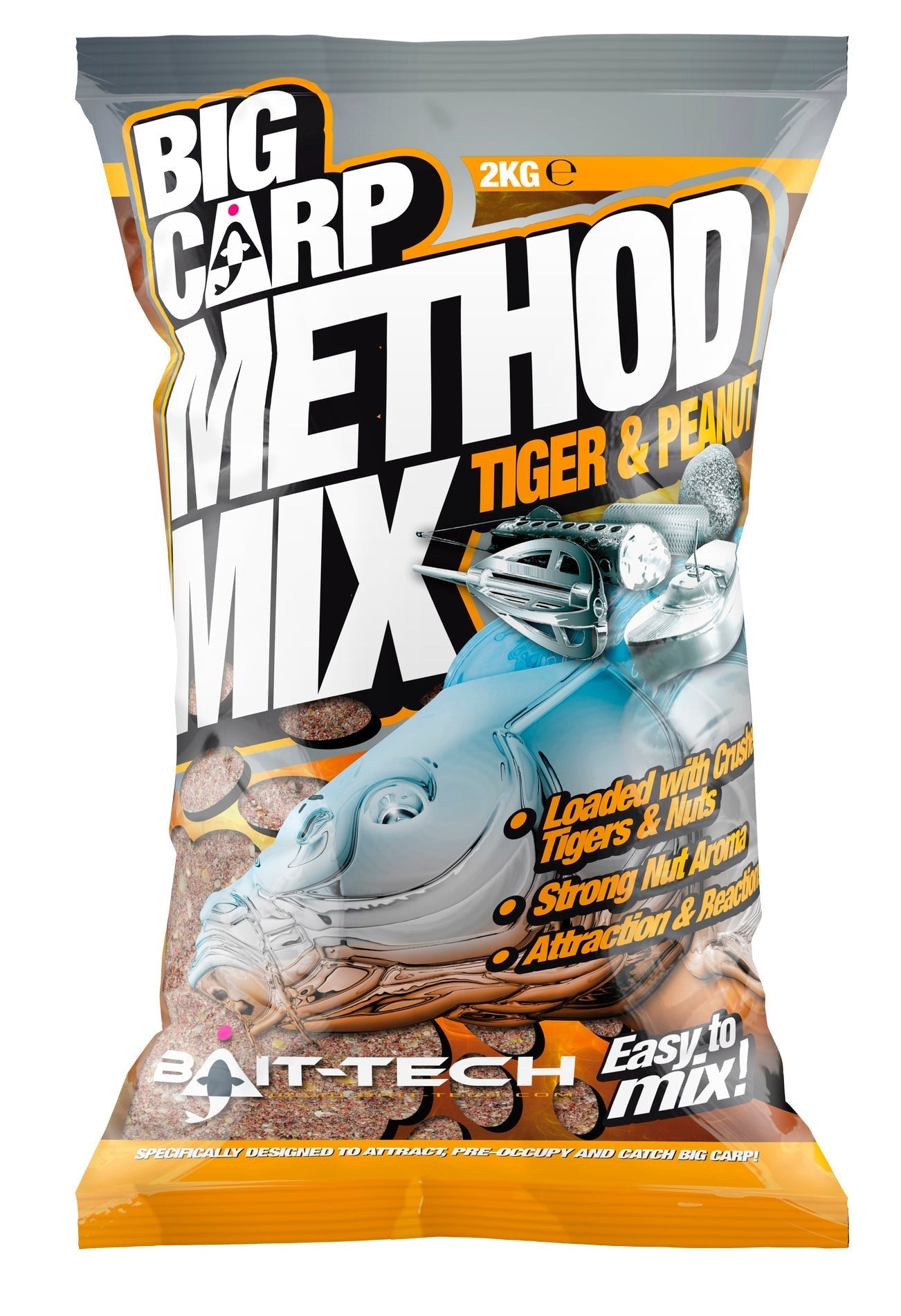 Big Carp Method Mix: Tiger & Peanut (2kg)