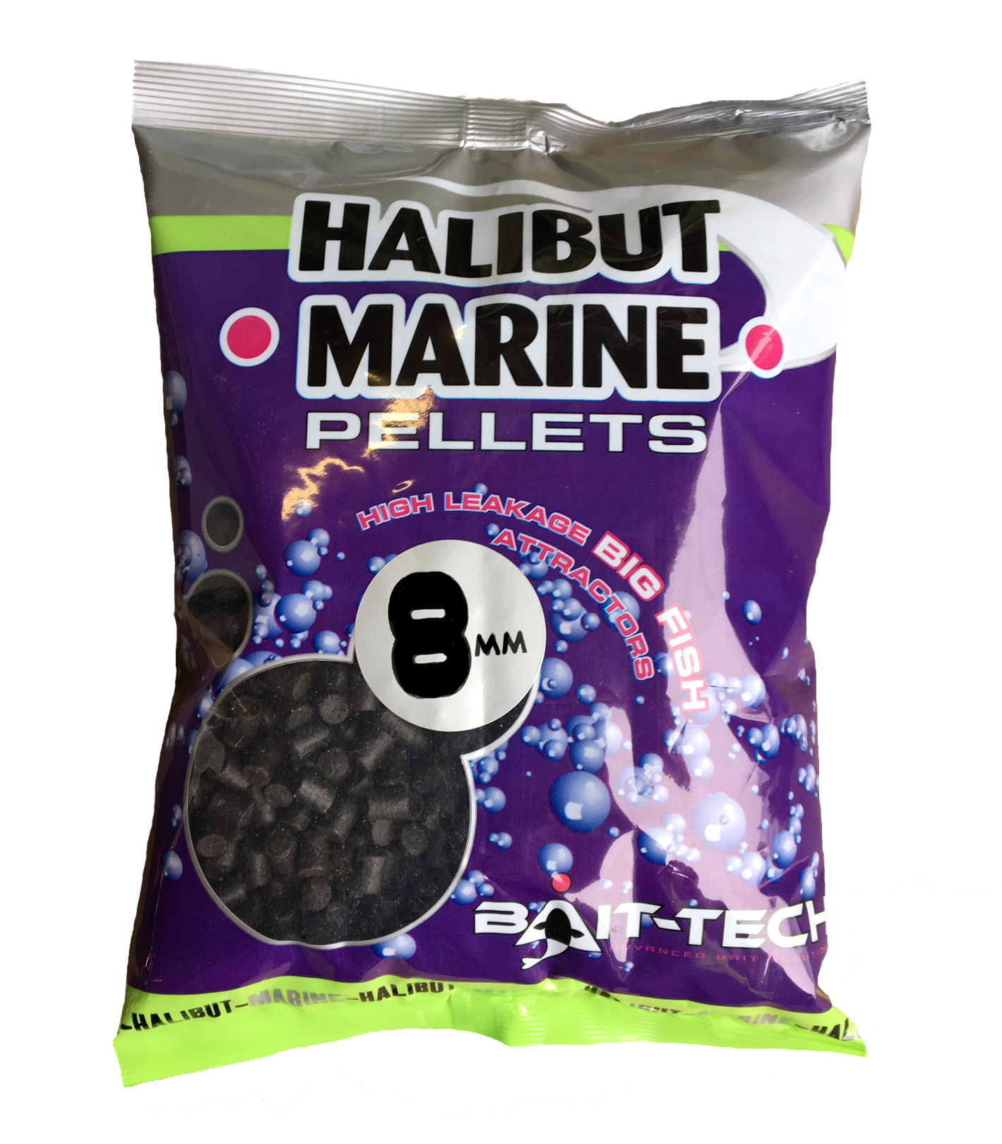 Halibut Marine Pre-Drilled Pellets 8mm (700g)