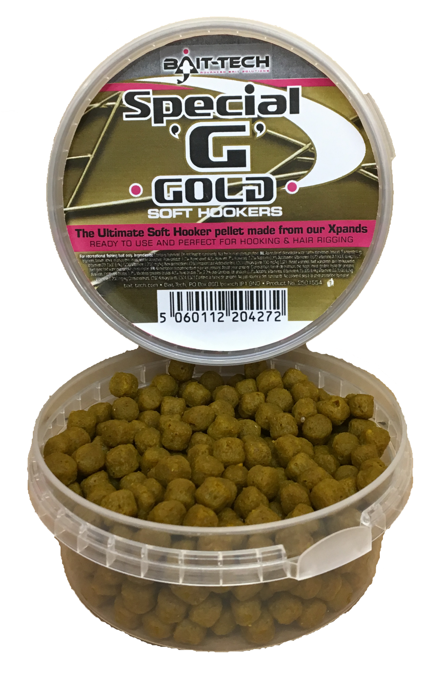 Soft Hook Pellets Special G Gold 6mm (90g)
