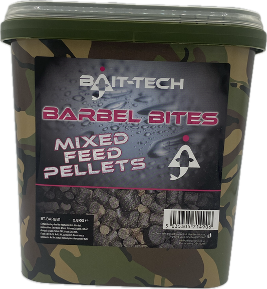 Barbel Bites Pellet Mix Bucket 2.8kg