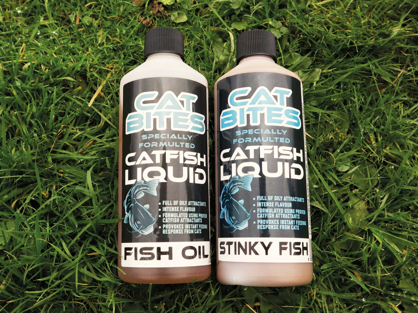 Cat Bites Stinky Fish Liquid Attractant 500ml