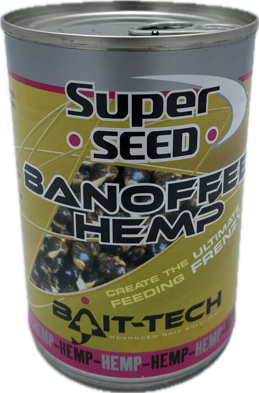 Bait-Tech Canned SuperSeed Hemp Banoffee (350g)