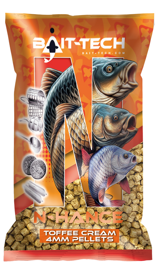 N-Hance Pellets 700g 4mm Toffee Cream